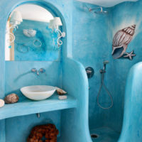 Originalni dizajn kupaonice u morskom stilu