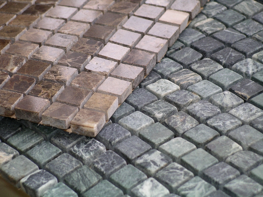 Keramički listovi mozaika četvrtastog oblika za doradu kupaonice