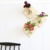 DIY flower pot pendants