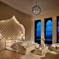 Osvjetljenje spavaće sobe u marokanskom stilu