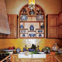 Dekoracija kuhinje u marokanskom stilu