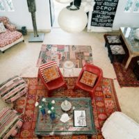 Podovi dnevne sobe u marokanskom stilu