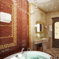 Zoniranje kupaonice u obliku mozaika