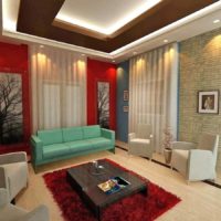 Hall design con soffitto a più livelli