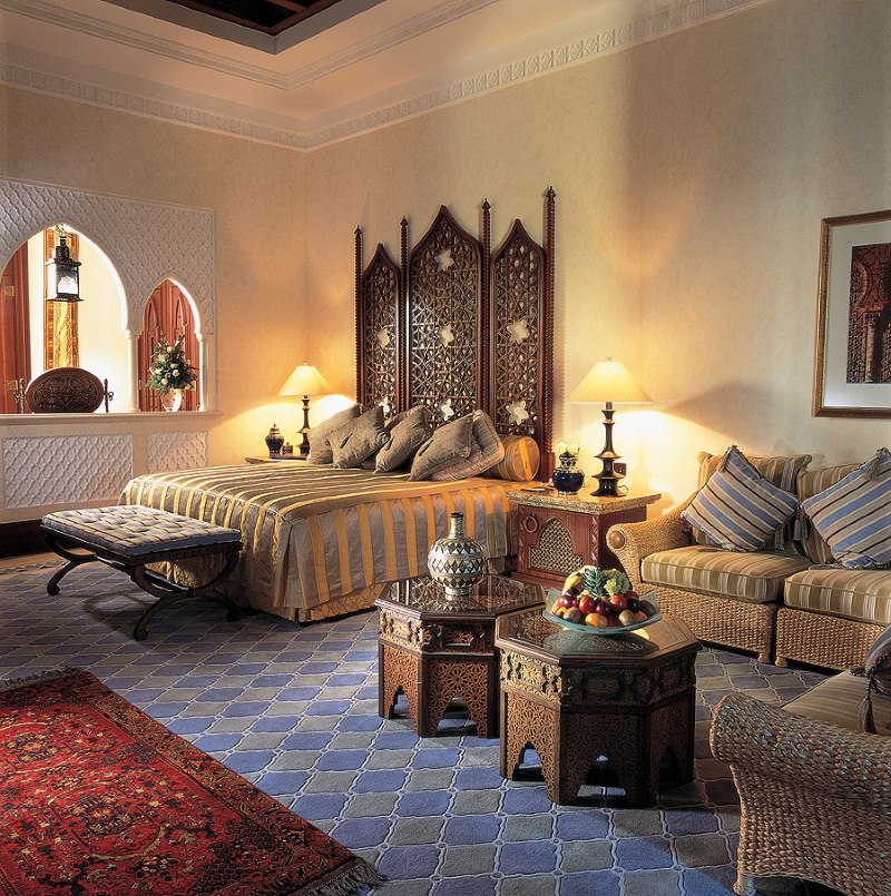 Namještaj za spavaću sobu u marokanskom stilu