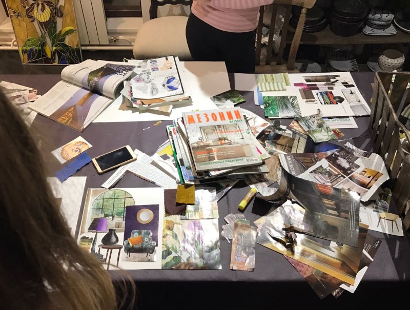 Des coupures de magazines à faire soi-même pour créer un collage intérieur