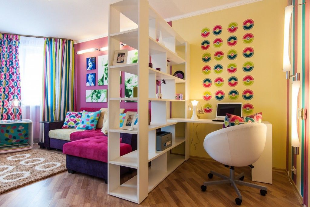 Organization of a children's zone in a studio apartment