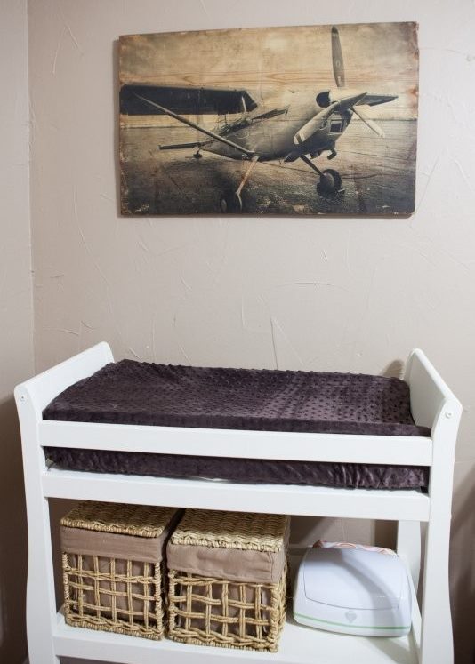 Homemade photo of an airplane on a blackboard