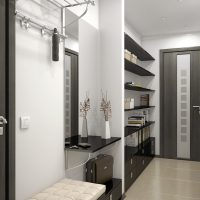 Design del corridoio in stile moderno