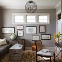 Antique chest instead of a coffee table