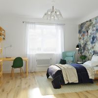 Scandinavian style kids room design