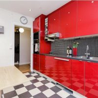 Kitchen design in pop art style.