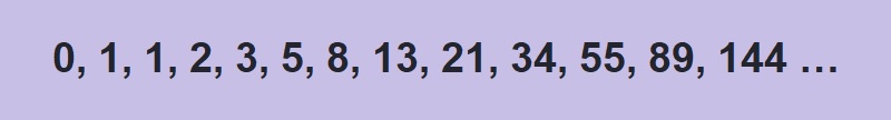 Una serie di numeri di Fibonacci basati sulla dipendenza matematica