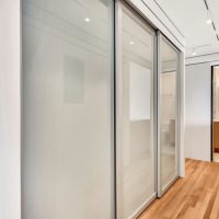 Tempered glass sliding door