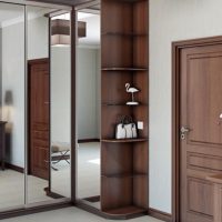 L-shaped corner wardrobe