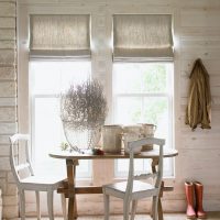 Retro furniture in the interior of the kitchen