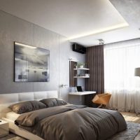 Soffitto duplex nella camera da letto