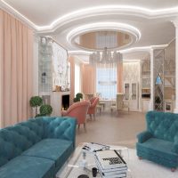 Art Nouveau living room design