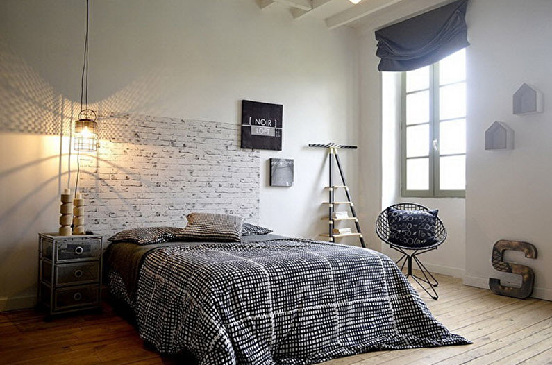 Décoration de chambre dans un style moderne