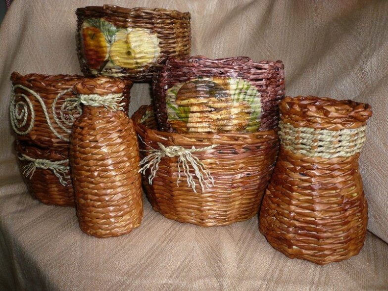 Decor cans paper tubes