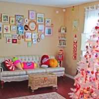 Wall decor over the sofa in the nursery