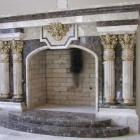 Antique fireplace design