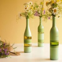 Vaze za svježe cvijeće iz starih boca