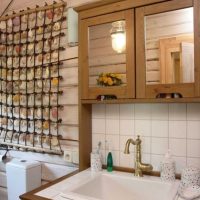 Decorazioni conchiglie in bagno