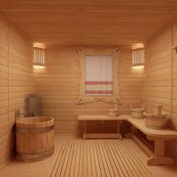 False Window Steam Room Design