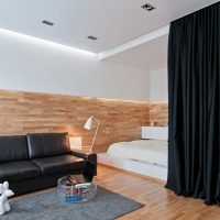 Decorazione murale con pannelli laminati