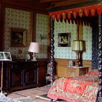 Oriental style bedroom