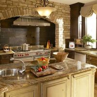 Marble Island Kitchen Island