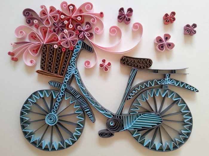 Uradi sam bicikl za quilling