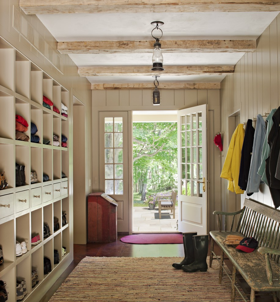 The interior of the hallway in a country house