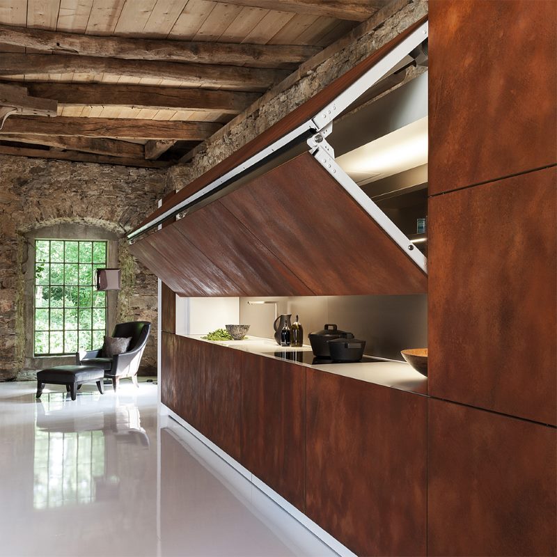 Cucina in stile loft originale