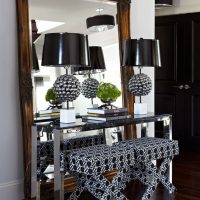 Lampes originales avec des nuances noires