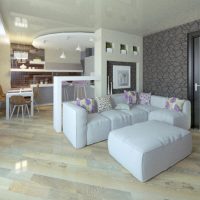 Upholstered furniture with white upholstery