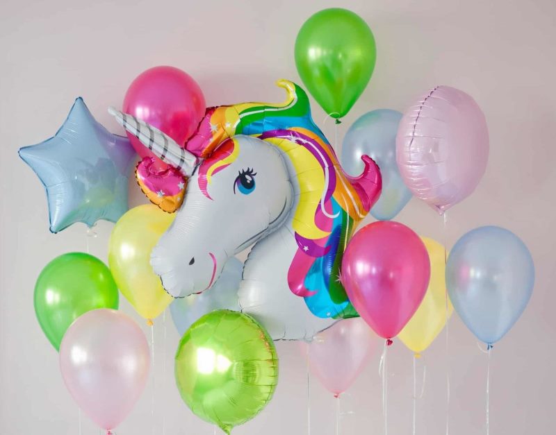 Ballon Aluminium Licorne