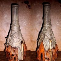 Beautiful design of wine bottles