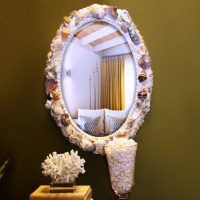 Seashells Mirror Frame Decor