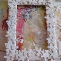 Decorazione del telaio con puzzle di schiuma