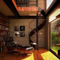 Loft Home Library