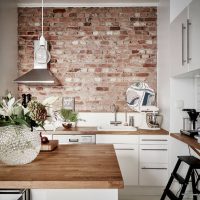 Kitchen island wood worktop