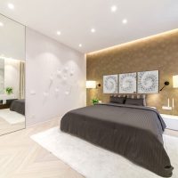 Concevoir une chambre avec un grand miroir