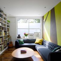 Book shelves in a teenager boy's room