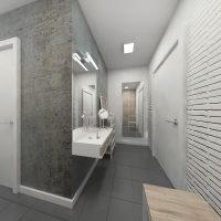 Dizajn hodnika u studio apartmanu