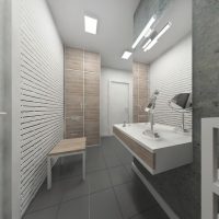 Dizajn kupaonice u stilu potkrovlja