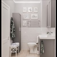 Dizajn kupaonice u svijetlim bojama