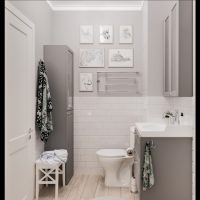 Design del bagno in colori vivaci