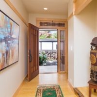 Chinese style private house hallway interior